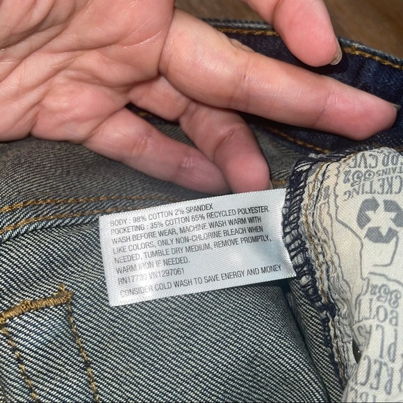 Boys Cat & Jack Straight Leg Jeans - 14 Regular - Picture 4 of 4